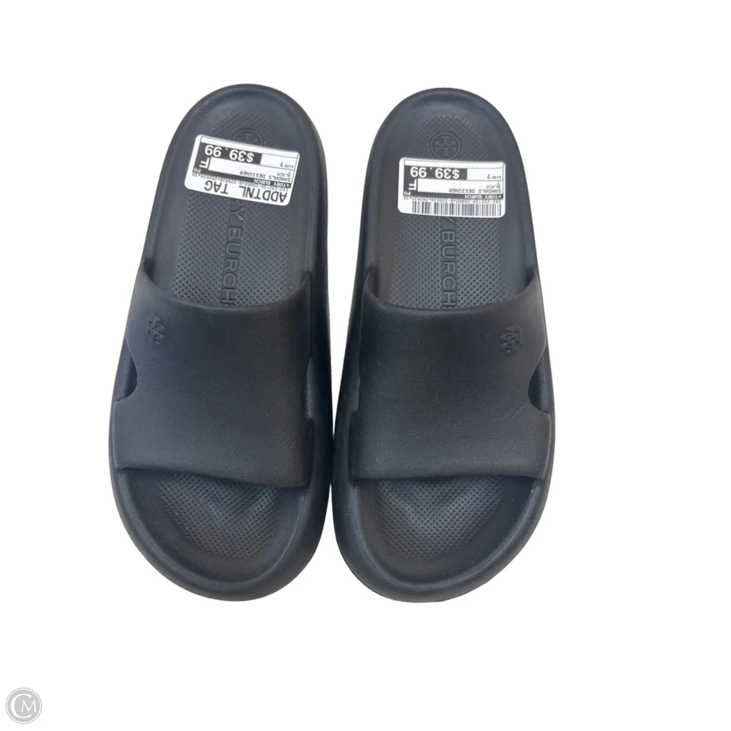 Sandals Designer By Tory Burch In Black, Size: 7