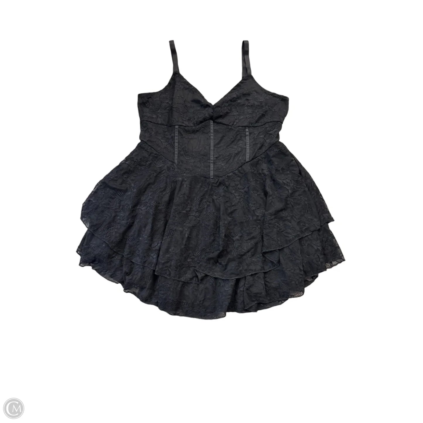 Dress Party Short By Torrid In Black, Size: 2x
