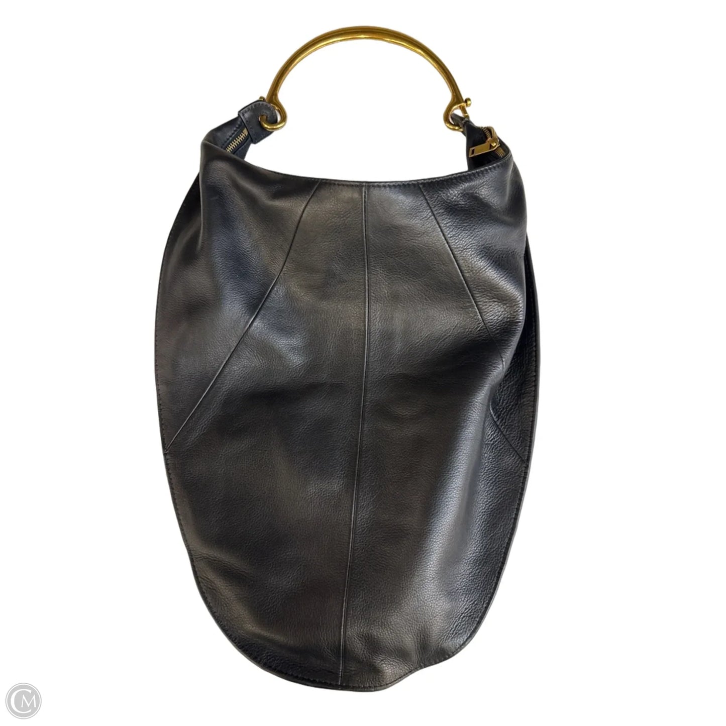 Handbag Leather By Walter Baker, Size: Large