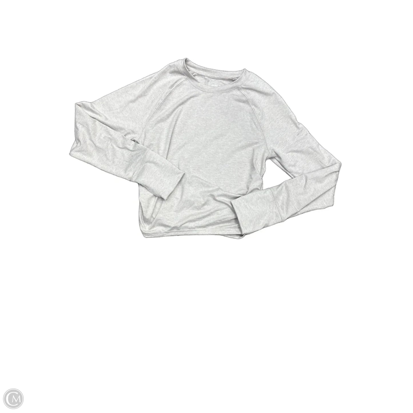 Top Long Sleeve Basic By Offline In Tan, Size: L