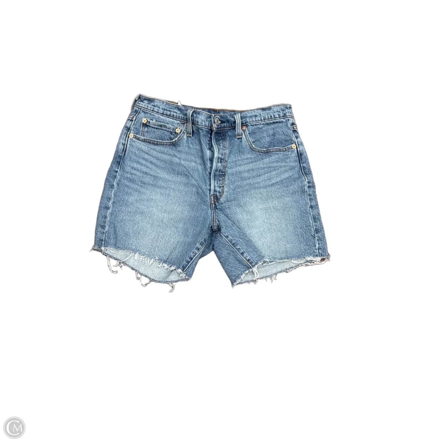 Shorts By Levis In Blue Denim, Size: 12