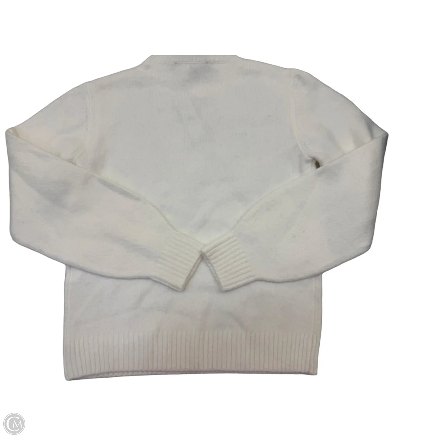 Sweater By White House Black Market In White, Size: Xs
