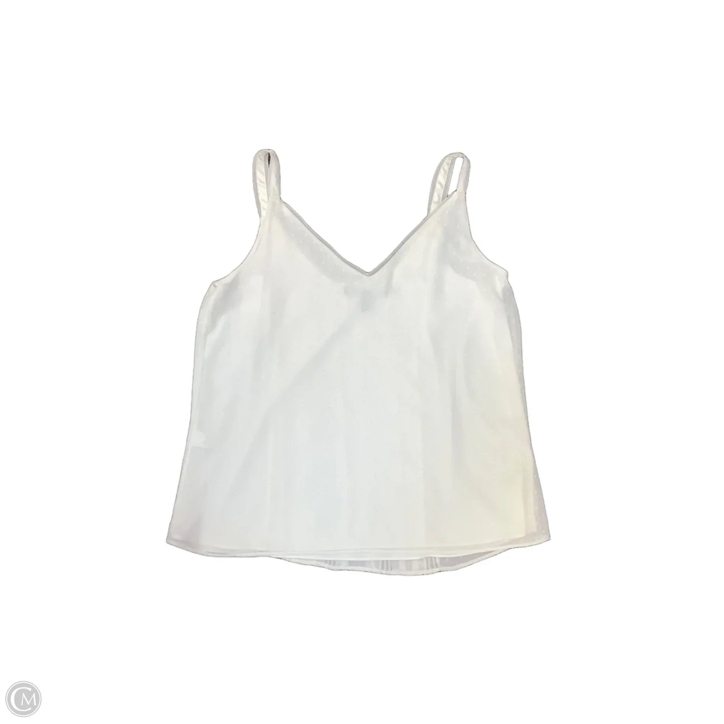 Blouse Sleeveless By White House Black Market In White, Size: L