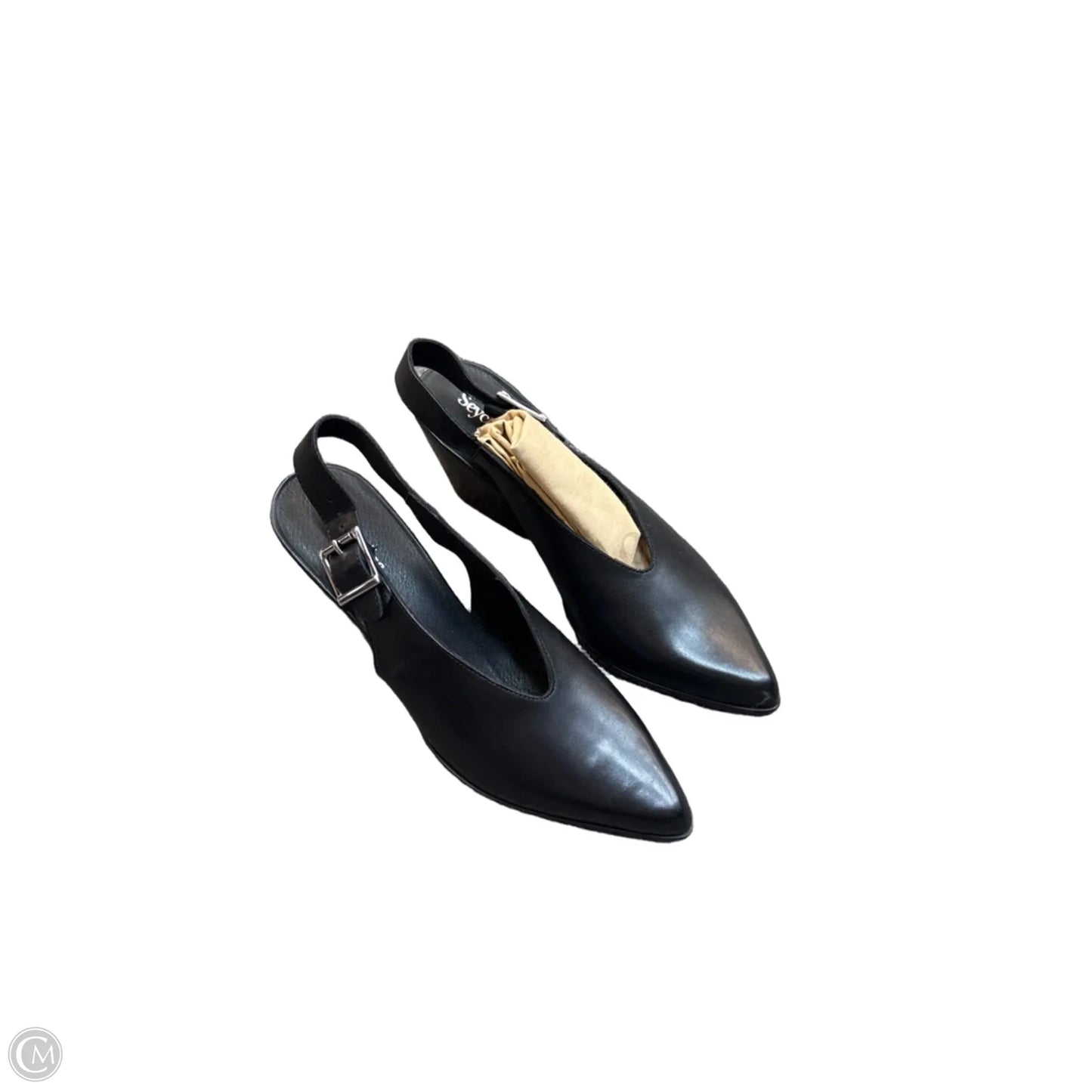 Shoes Heels Block By Seychelles In Black & Brown, Size: 8