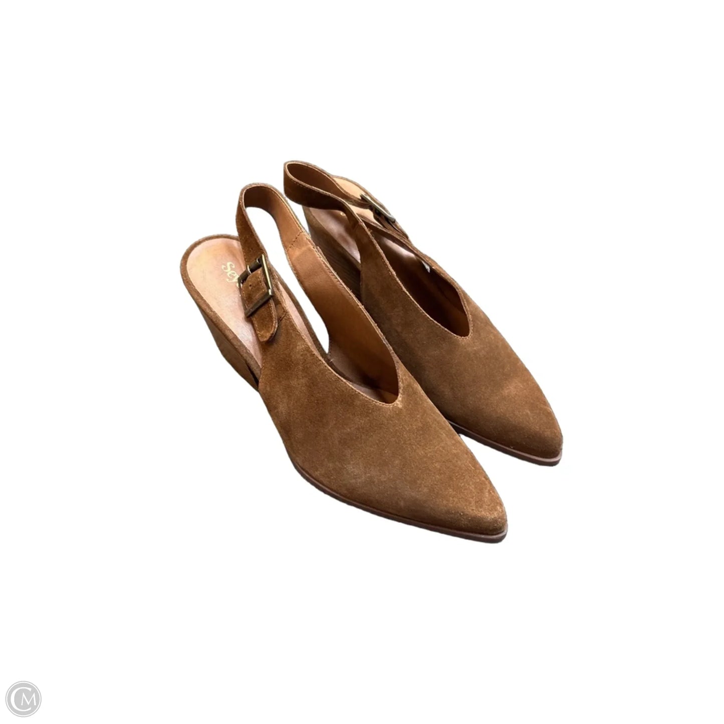 Shoes Heels Block By Seychelles In Black & Brown, Size: 8