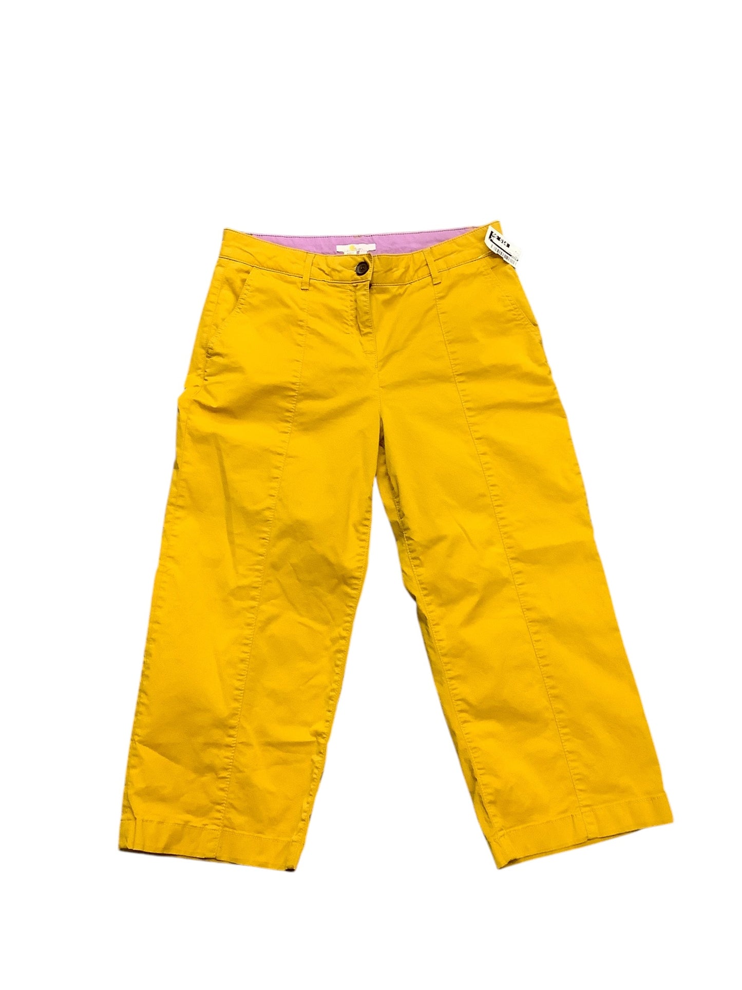 Pants Cargo & Utility By Boden In Yellow, Size: 8