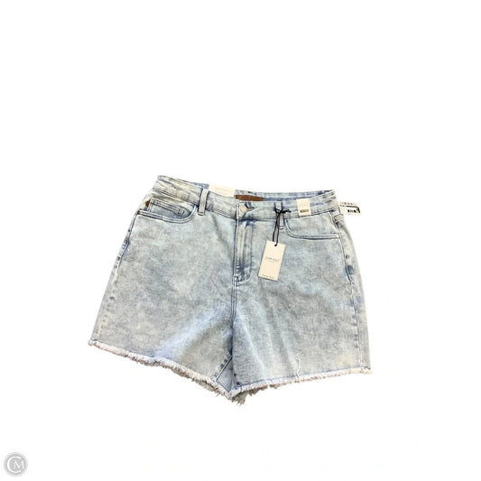 Shorts By Judy Blue In Blue Denim, Size: 1x