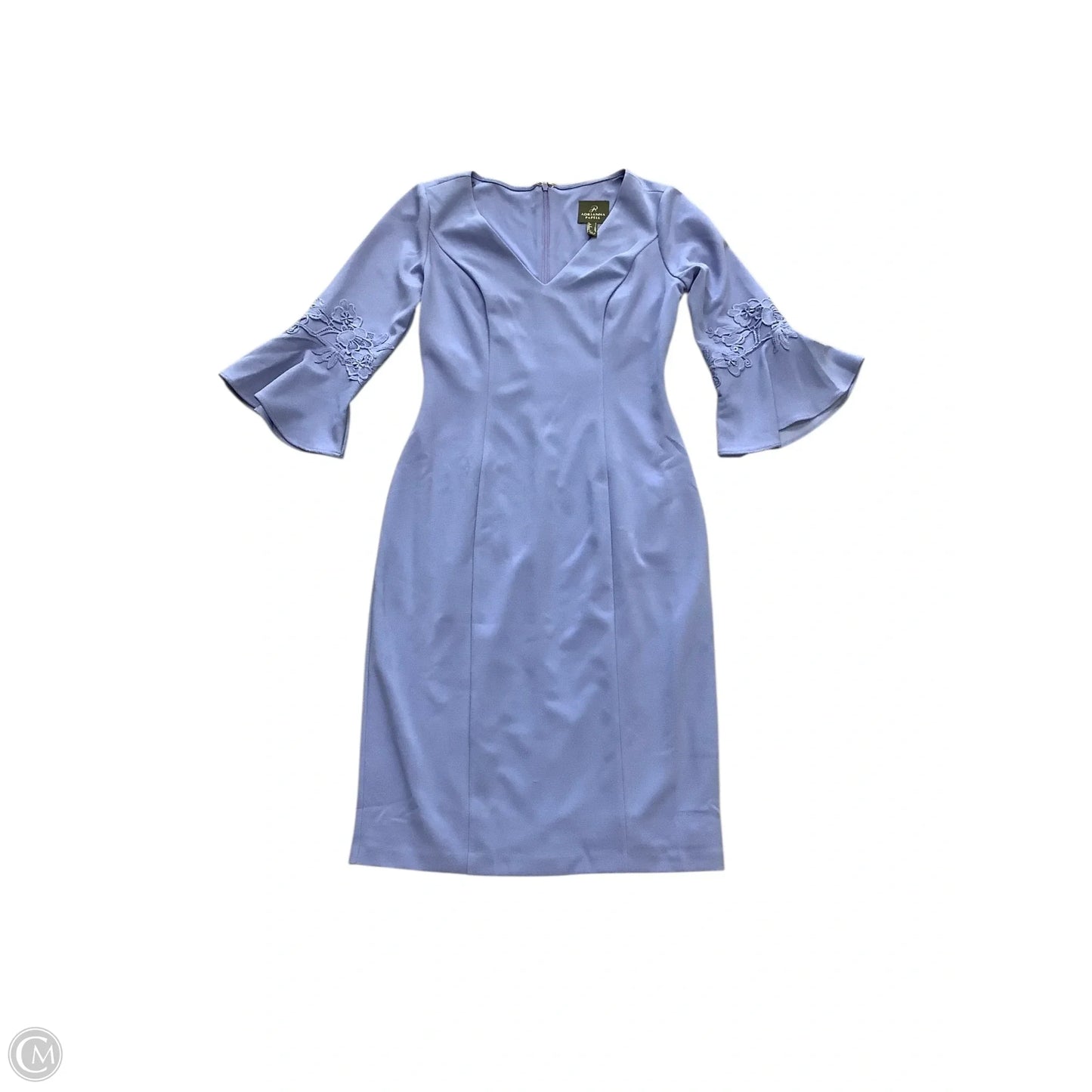 Dress Party Midi By Adrianna Papell In Purple, Size: 0