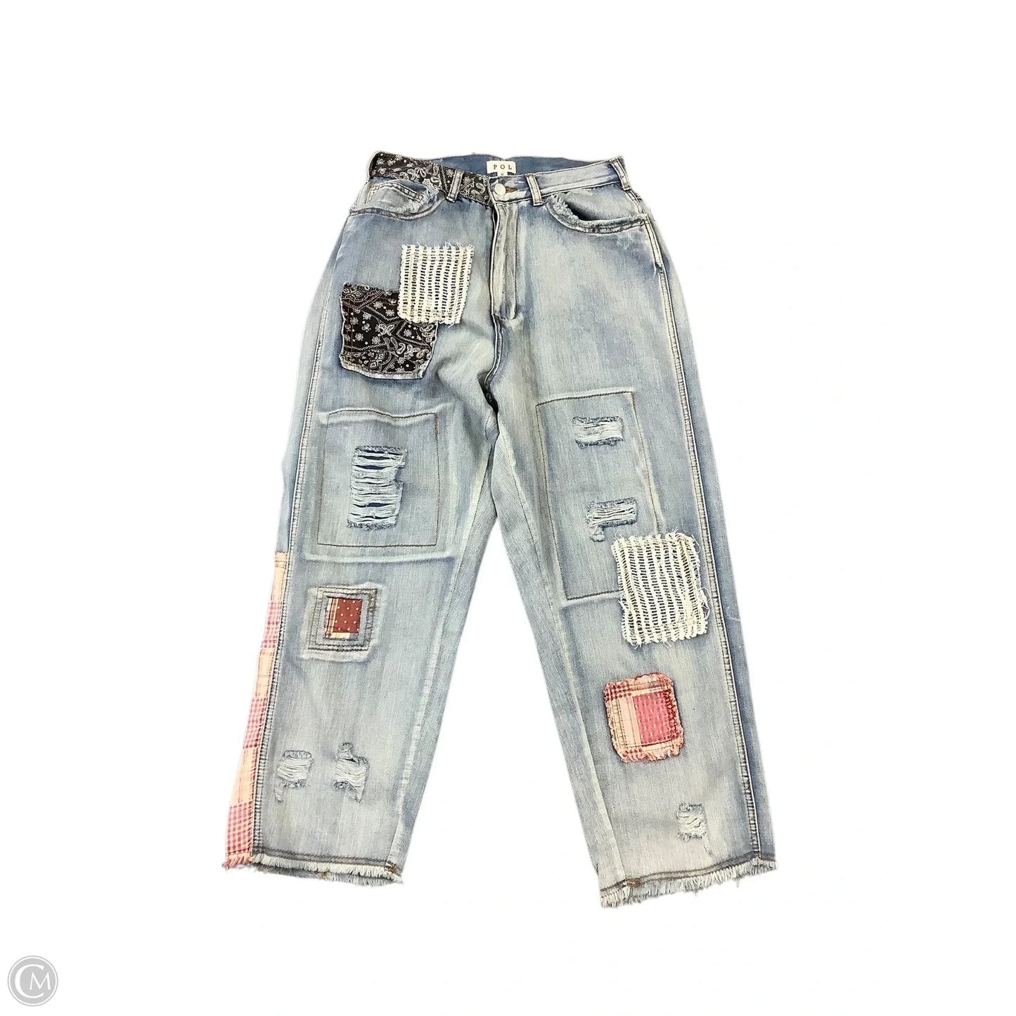 Jeans Boyfriend By Pol In Blue, Size: S