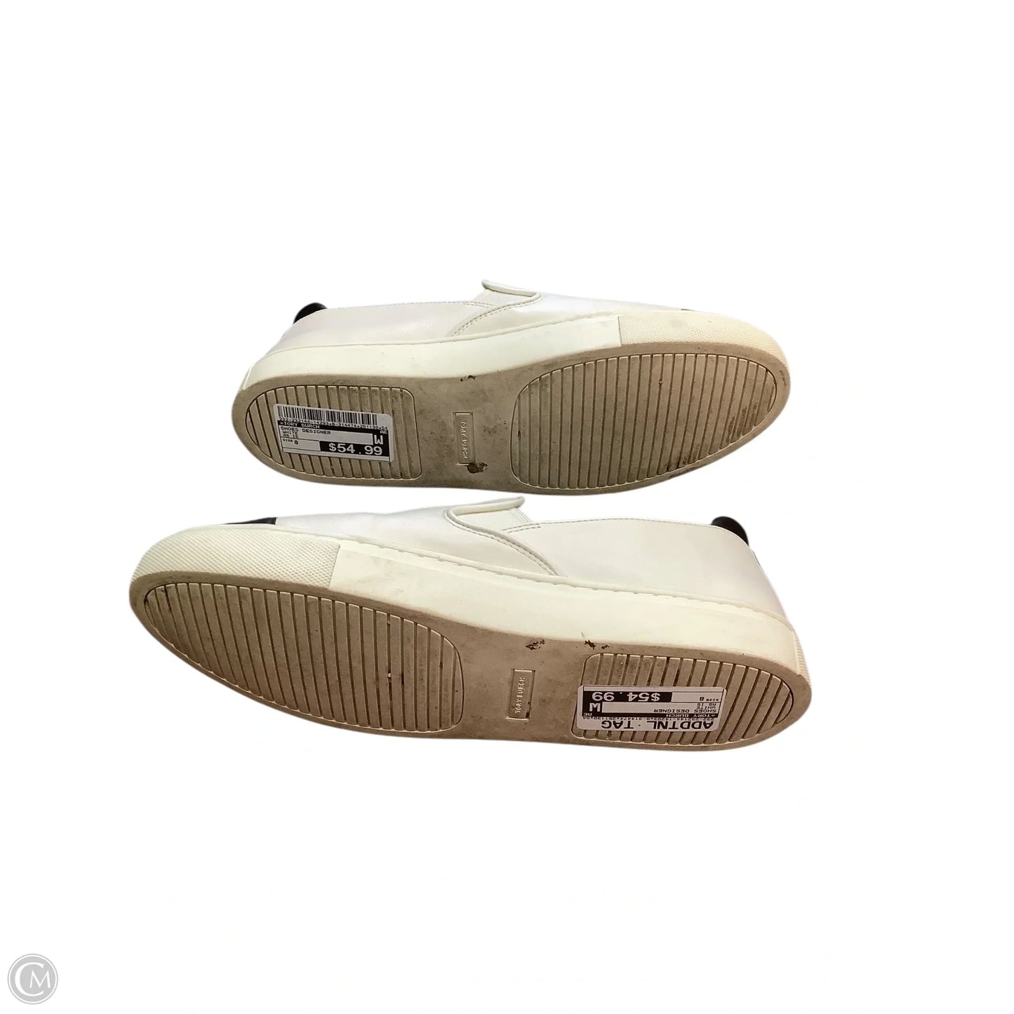 Shoes Designer By Tory Burch In White, Size: 8