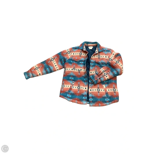 Jacket Other By Ariat In Blue & Orange, Size: L
