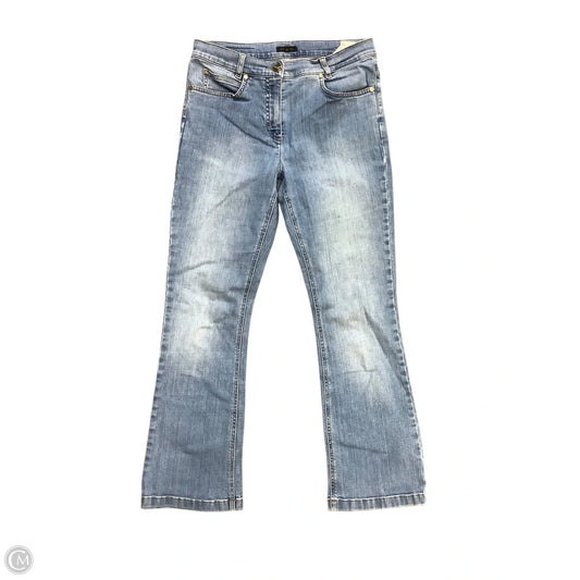 Jeans Designer By Escada In Blue Denim, Size: 8(escada sz 38)