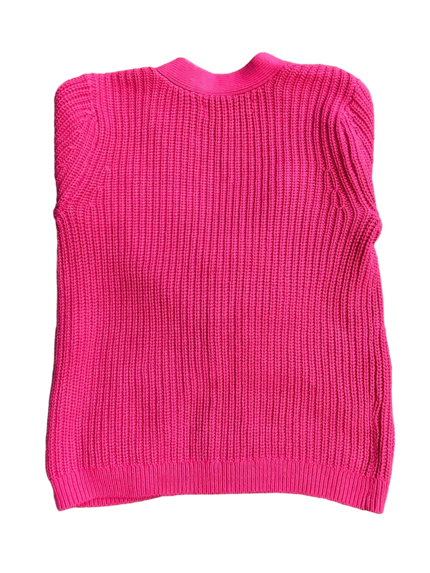 Pink Sweater Cardigan Loft, Size Xs