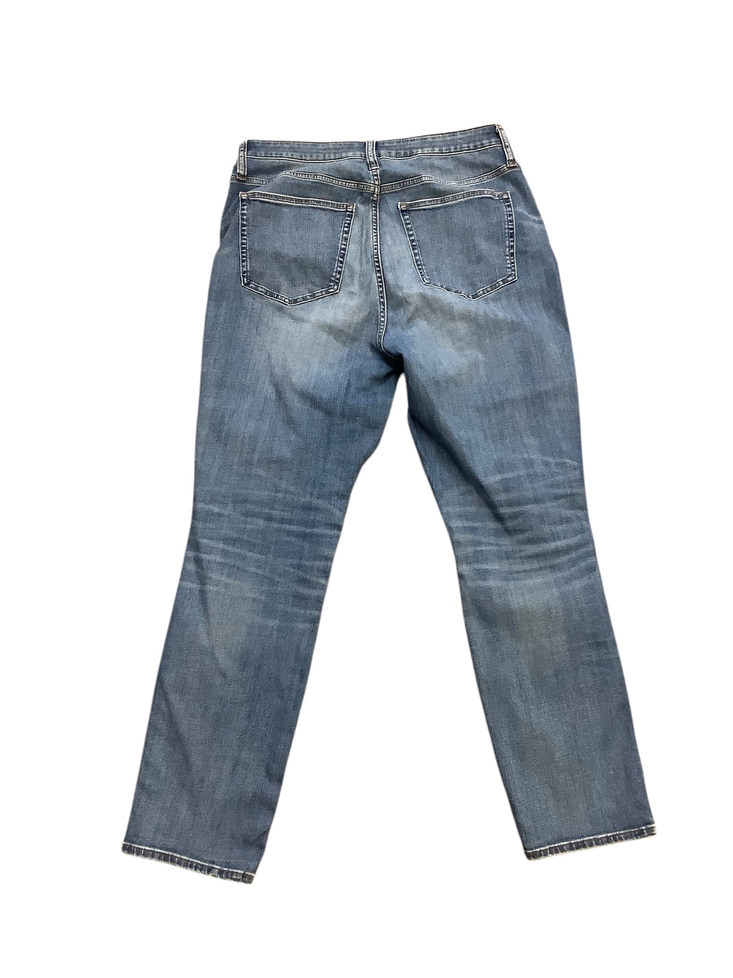 Jeans Straight By J. Crew In Blue Denim, Size: 10