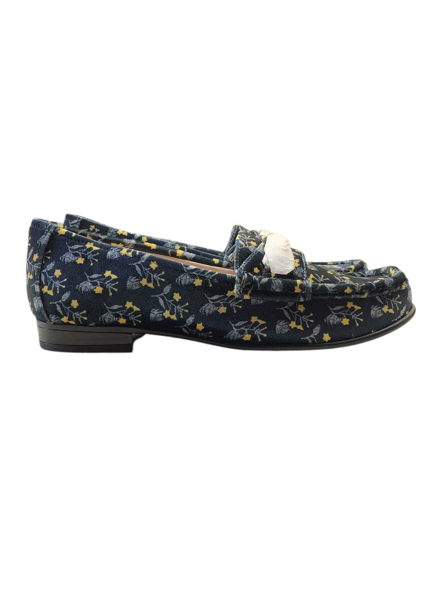 Shoes Flats By Cabi In Blue & Yellow, Size: 6