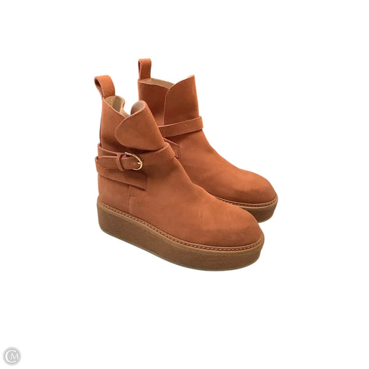 Boots Ankle Flats By Ulla Johnson In Brown, Size: 6