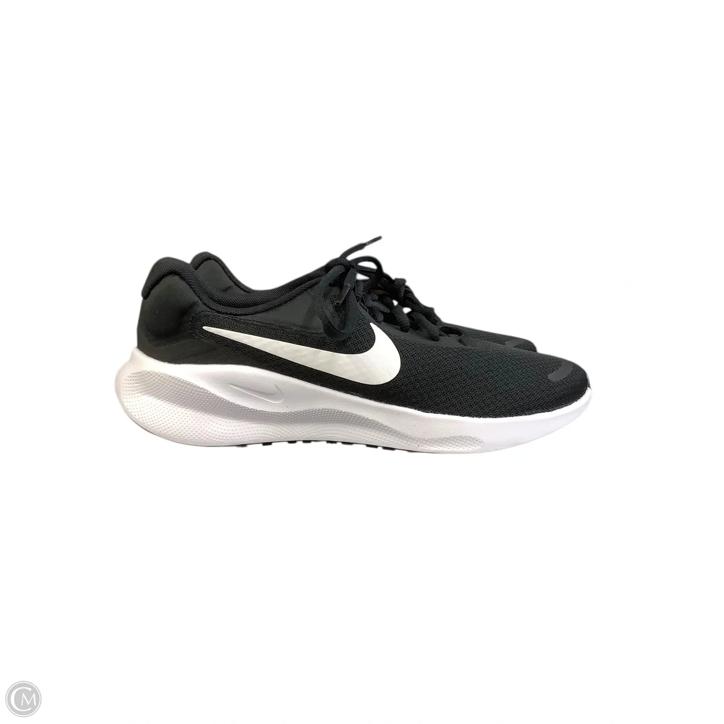 Shoes Athletic By Nike In Black & White, Size: 7.5