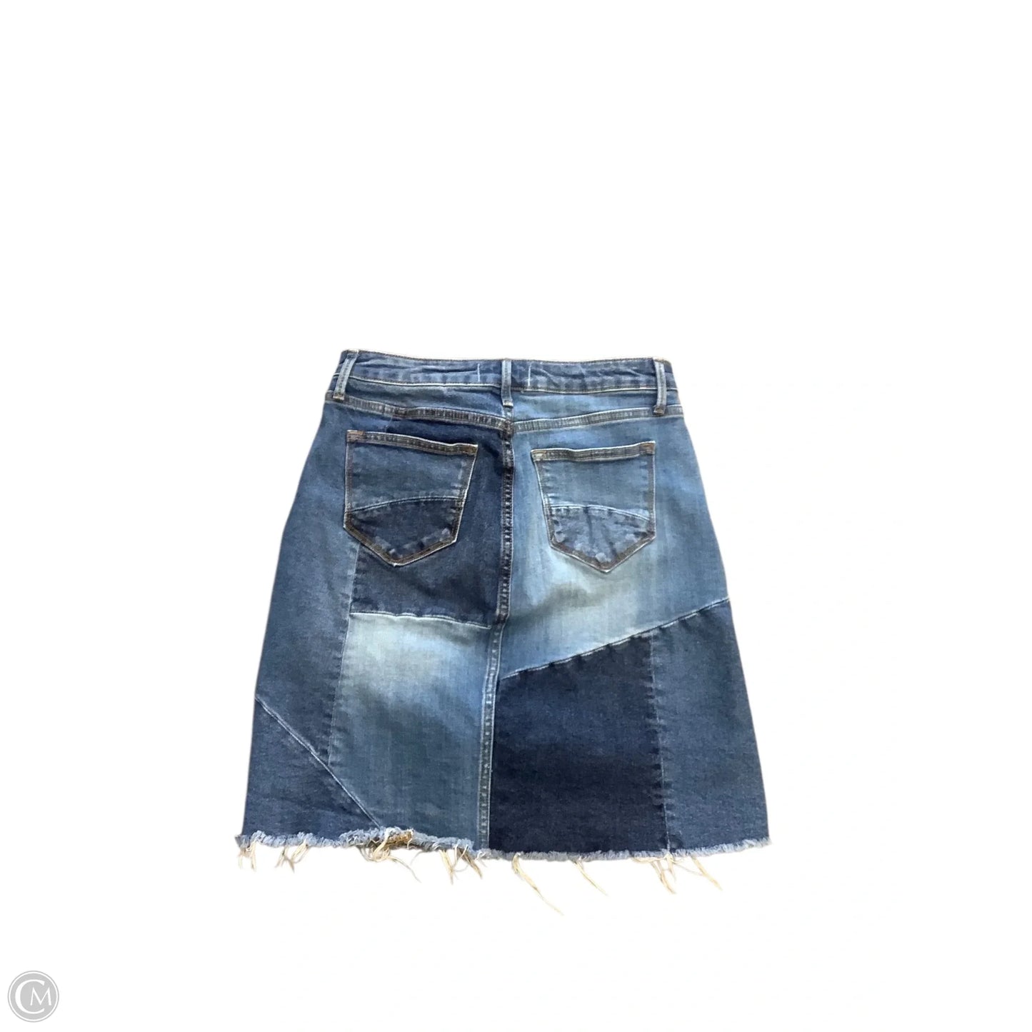 Skirt Mini & Short By Driftwood In Blue Denim, Size: 4