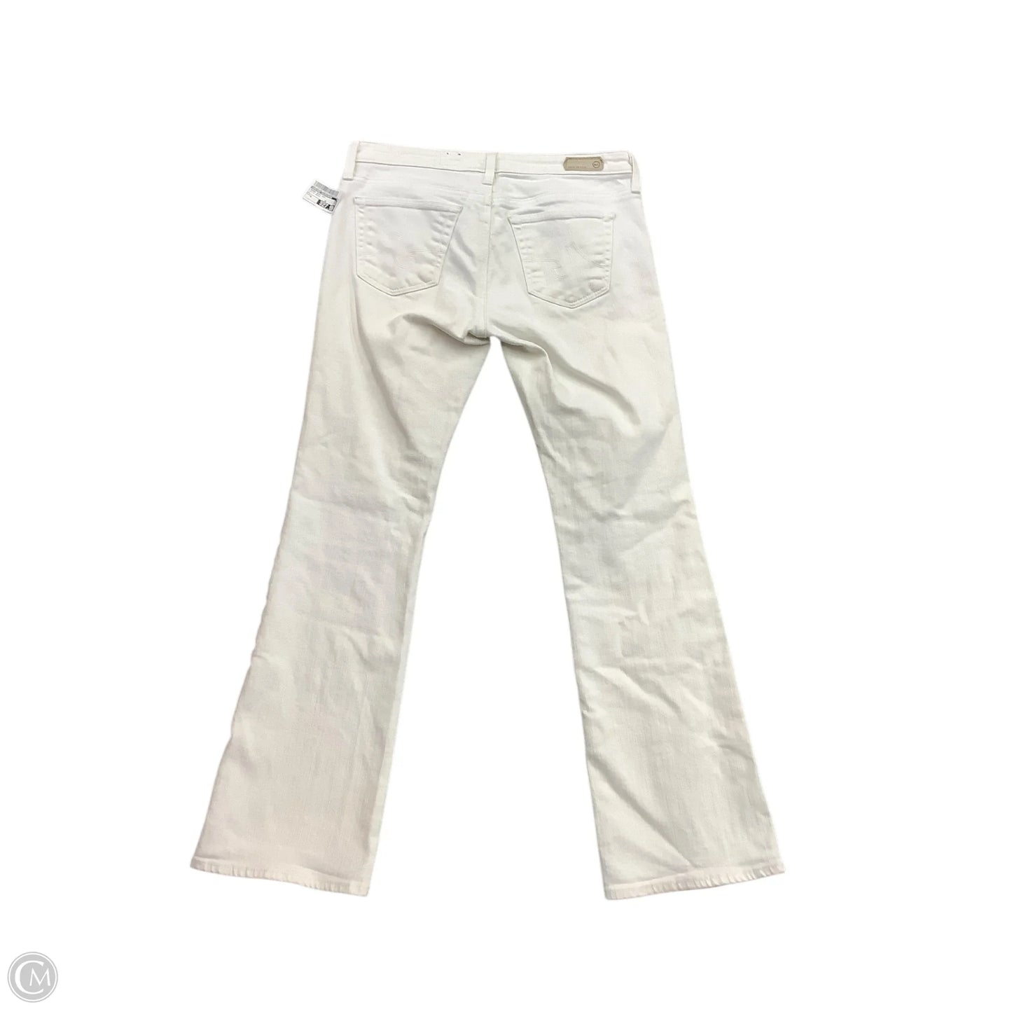 Jeans Boot Cut By Adriano Goldschmied In White Denim, Size: 6