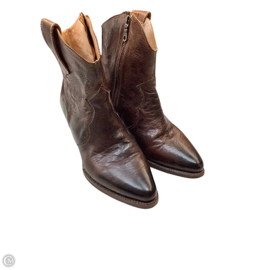 Boots Western By Cma In Brown, Size: 10