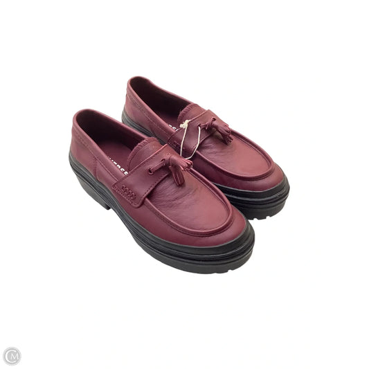 Shoes Heels Platform By Converse In Maroon, Size: 9.5