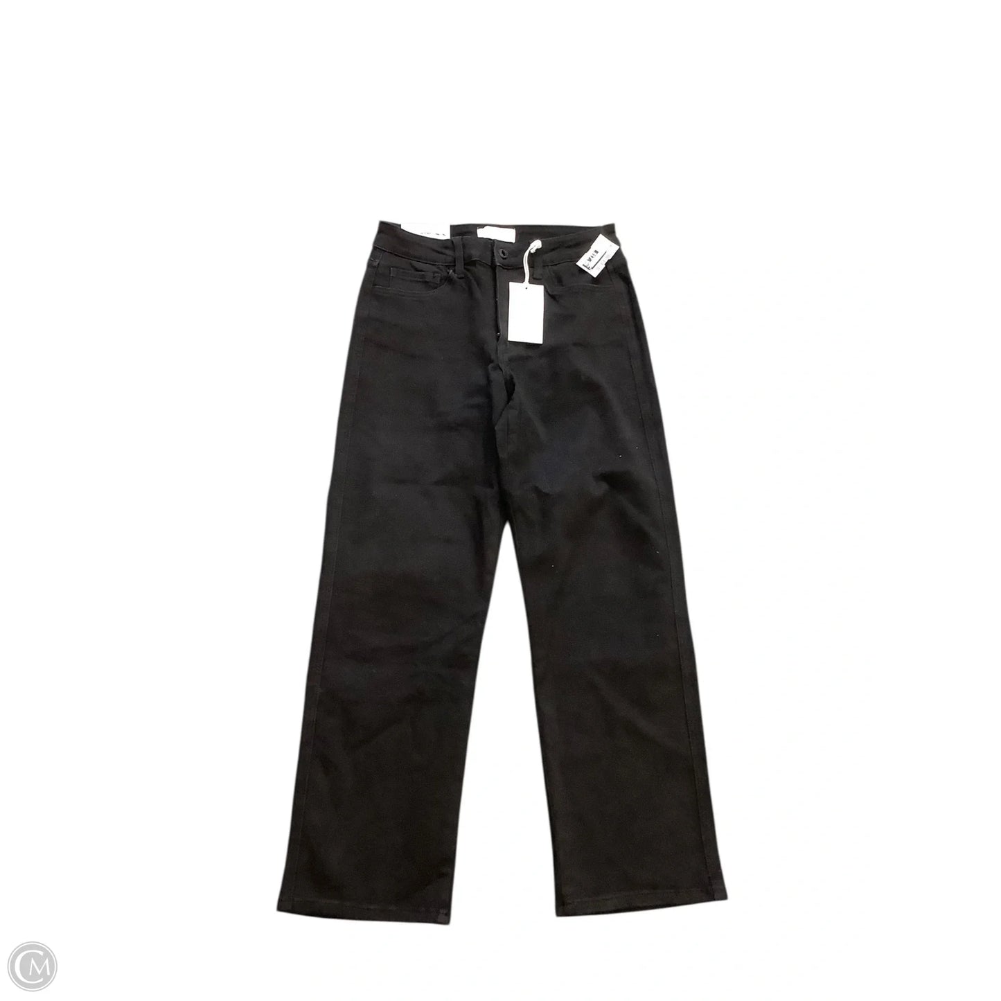 Jeans Wide Leg By Vervet In Black, Size: 6(28)