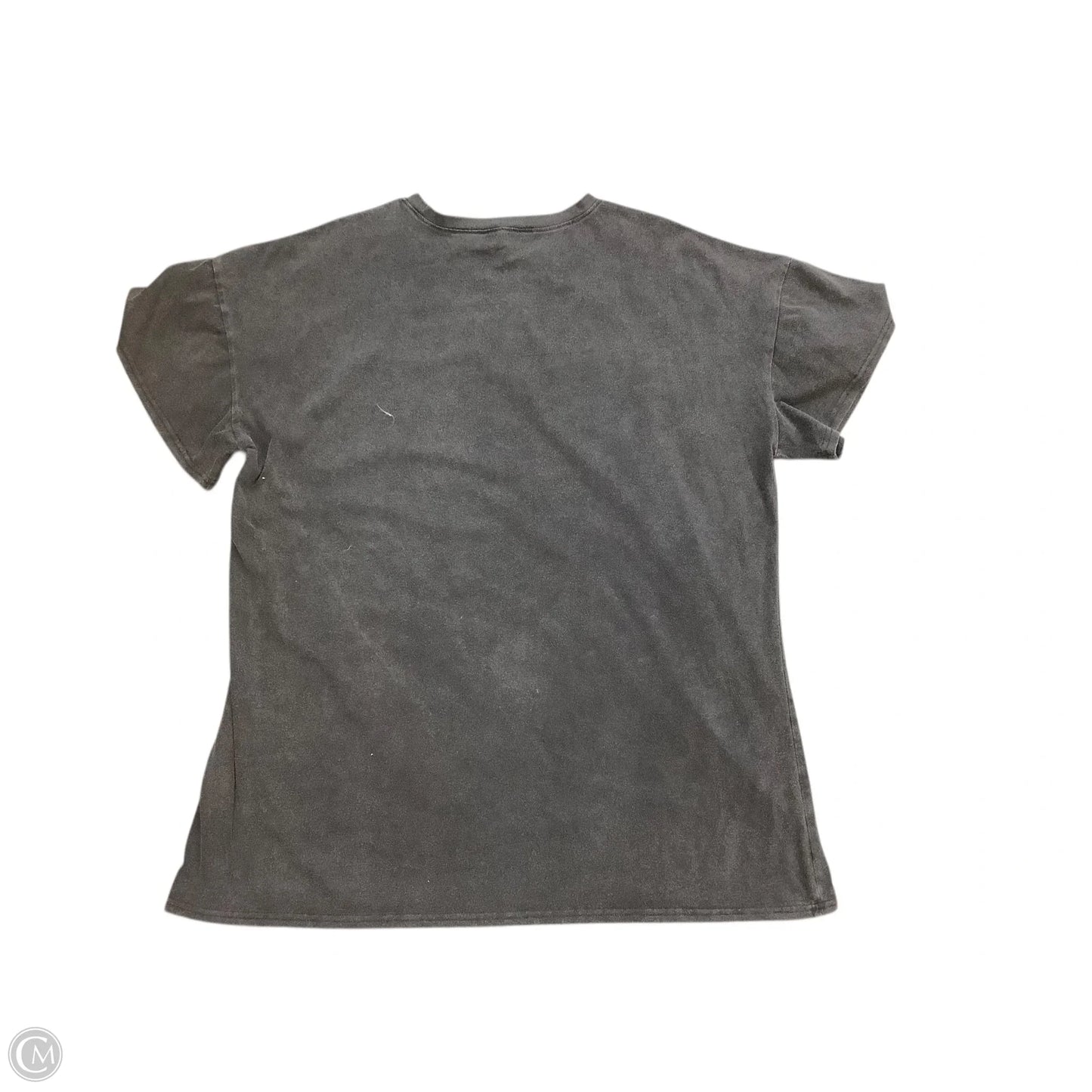 Top Short Sleeve Basic By Baevely In Grey, Size: M