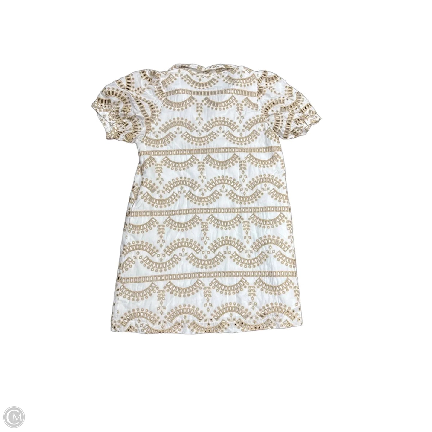 Dress Casual Short By Jodifl In Brown & White, Size: Xl
