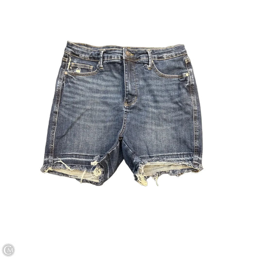 Shorts By Judy Blue In Blue Denim, Size: Xl