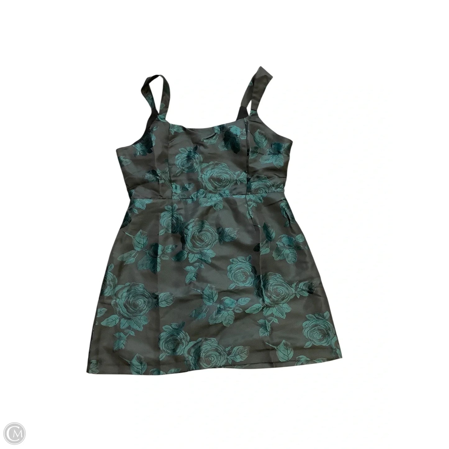 Dress Party Short By Lulus In Black & Green, Size: Xl