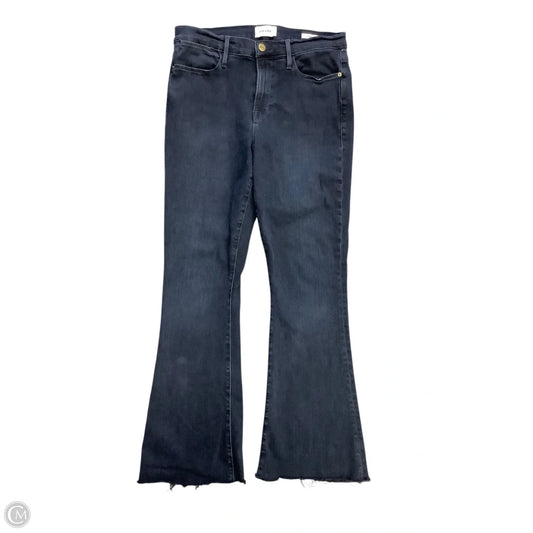 Jeans Flared By Frame In Blue, Size: 10(31)