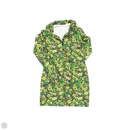 Dress Casual Short By Zara In Green, Size: S