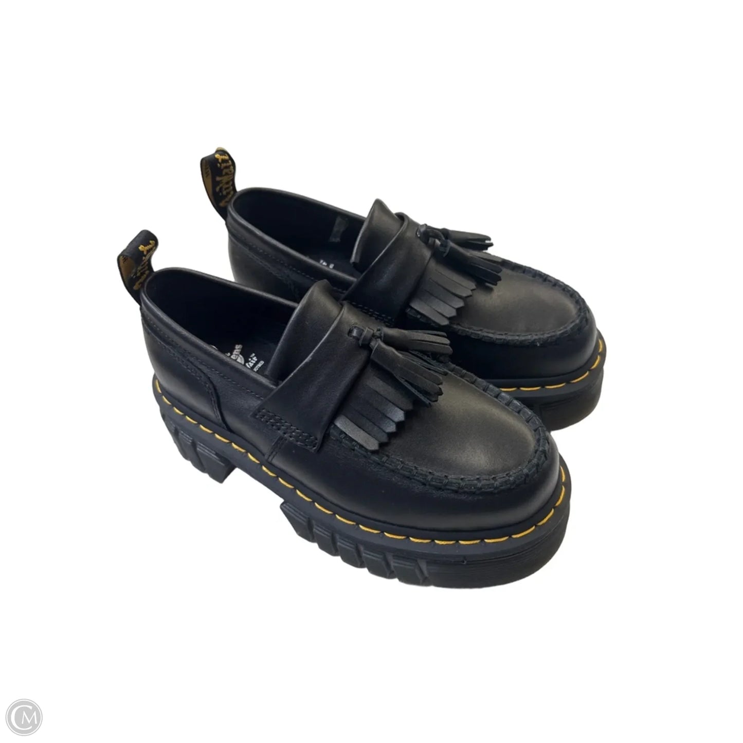 Shoes Heels Platform By Dr Martens In Black, Size: 5