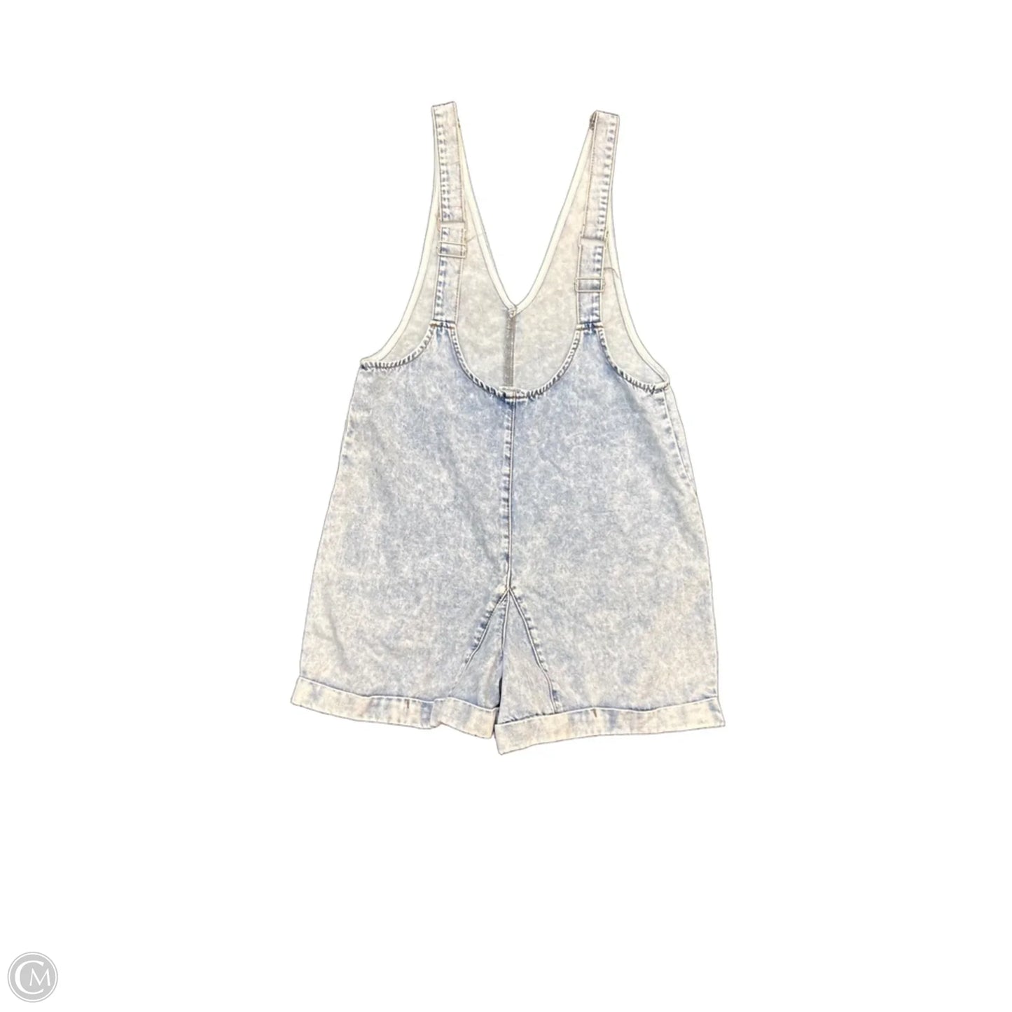 Shortalls By Clothes Mentor In Blue, Size: S