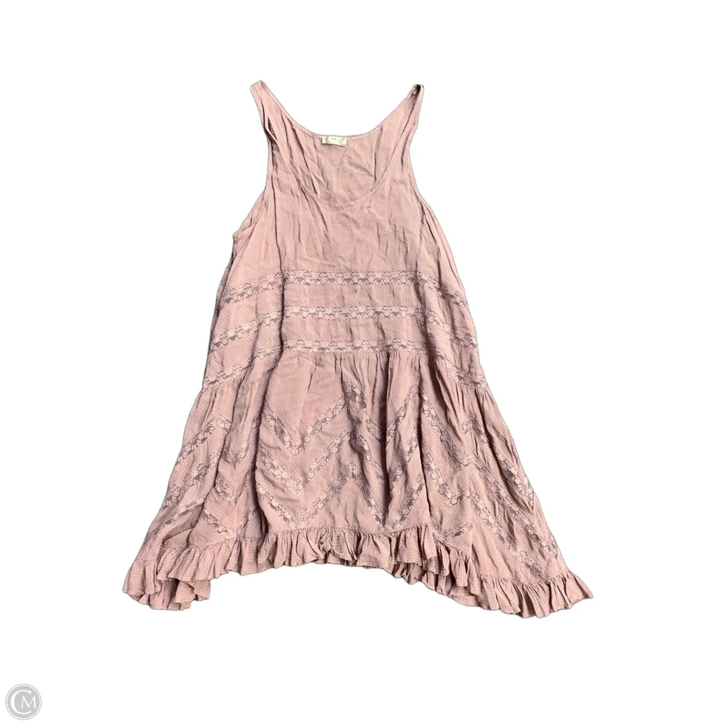 Top Sleeveless By Free People In Pink, Size: Xs