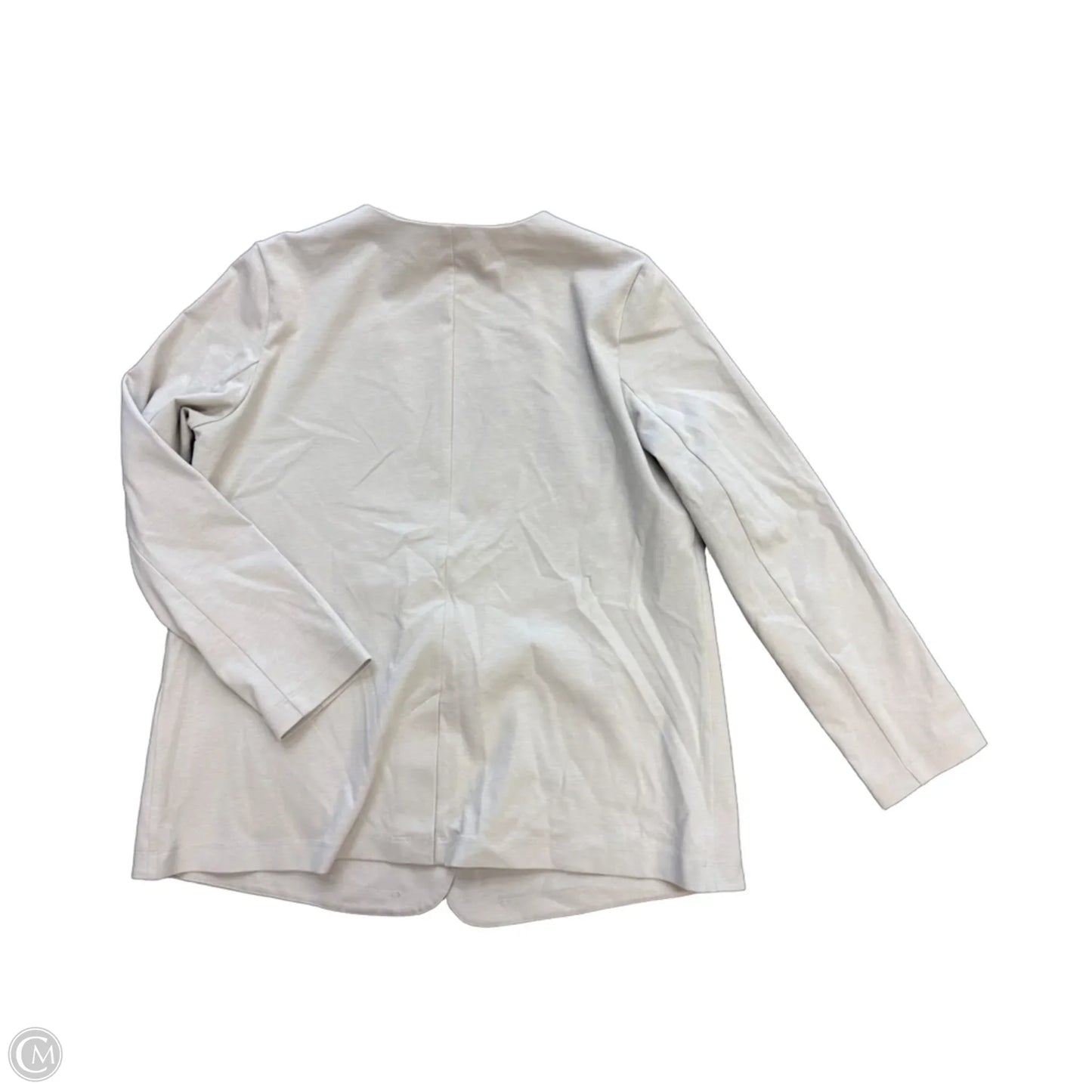 Blazer By Eileen Fisher In Beige, Size: M
