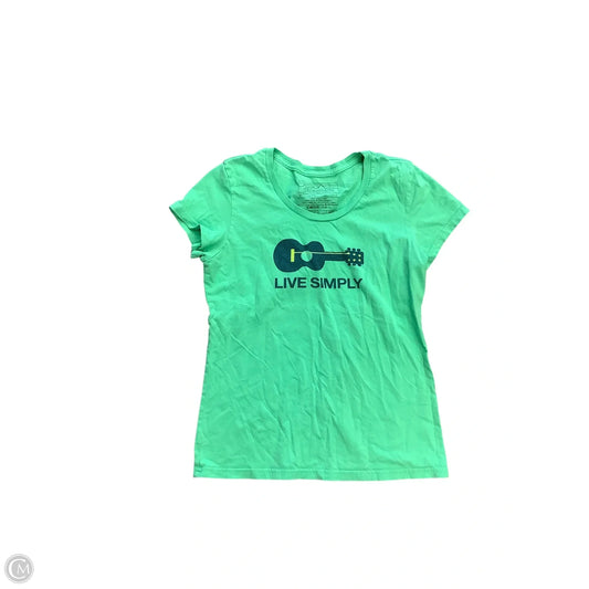 Top Short Sleeve By Patagonia In Green, Size: S