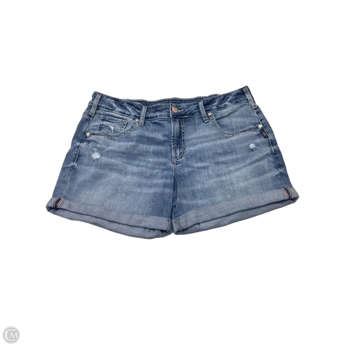Shorts By Clothes Mentor In Blue, Size: 3x