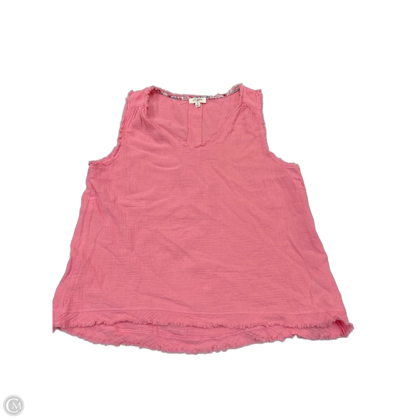 Top Sleeveless By Umgee In Pink, Size: M