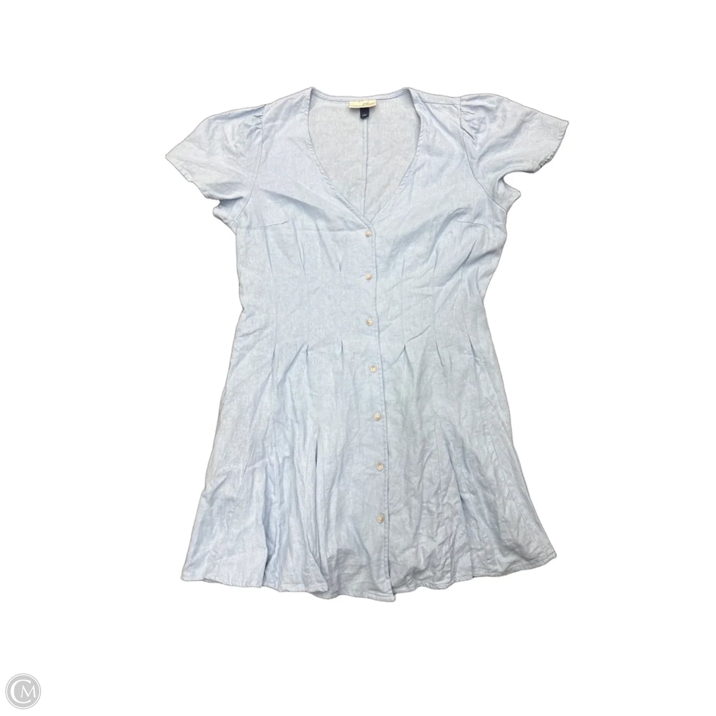 Dress Casual Short By Universal Thread In Blue, Size: L