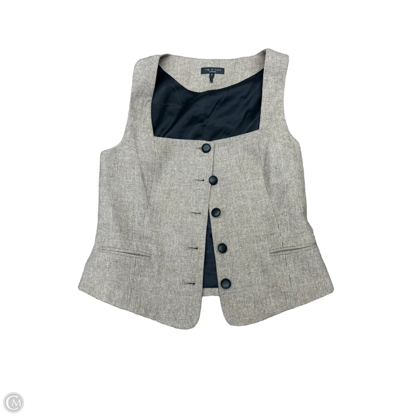 Vest Other By Rag And Bone In Brown, Size: 6