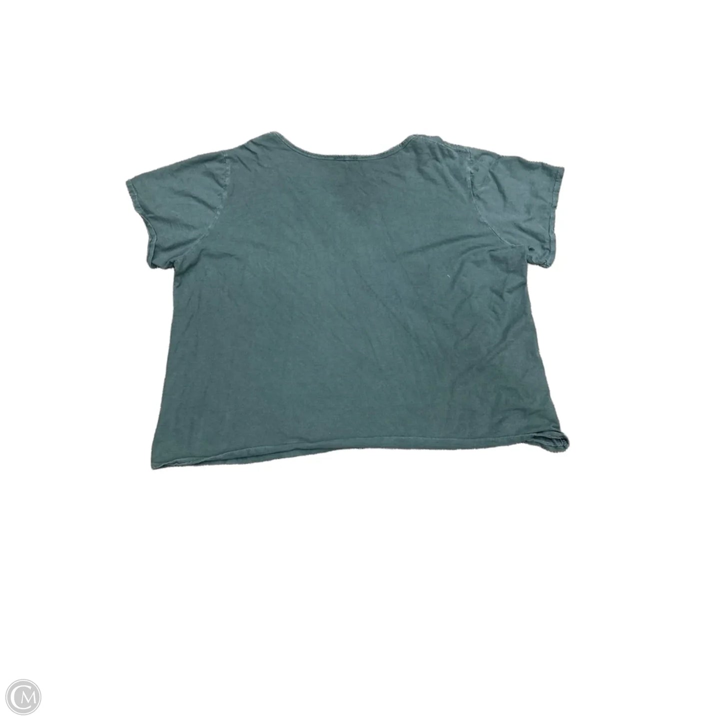 Top Short Sleeve By Clothes Mentor In Grey, Size: M