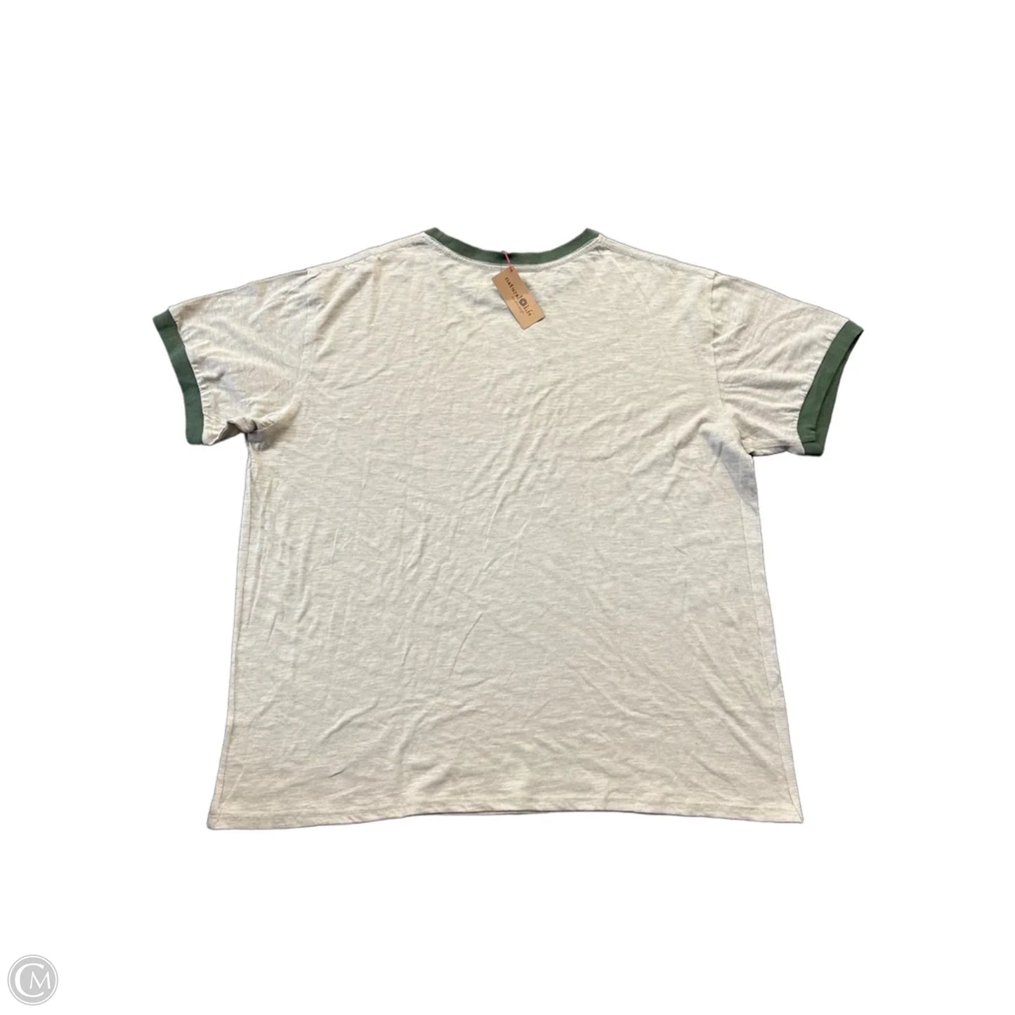 Top Short Sleeve By Natural Life In Brown, Size: S