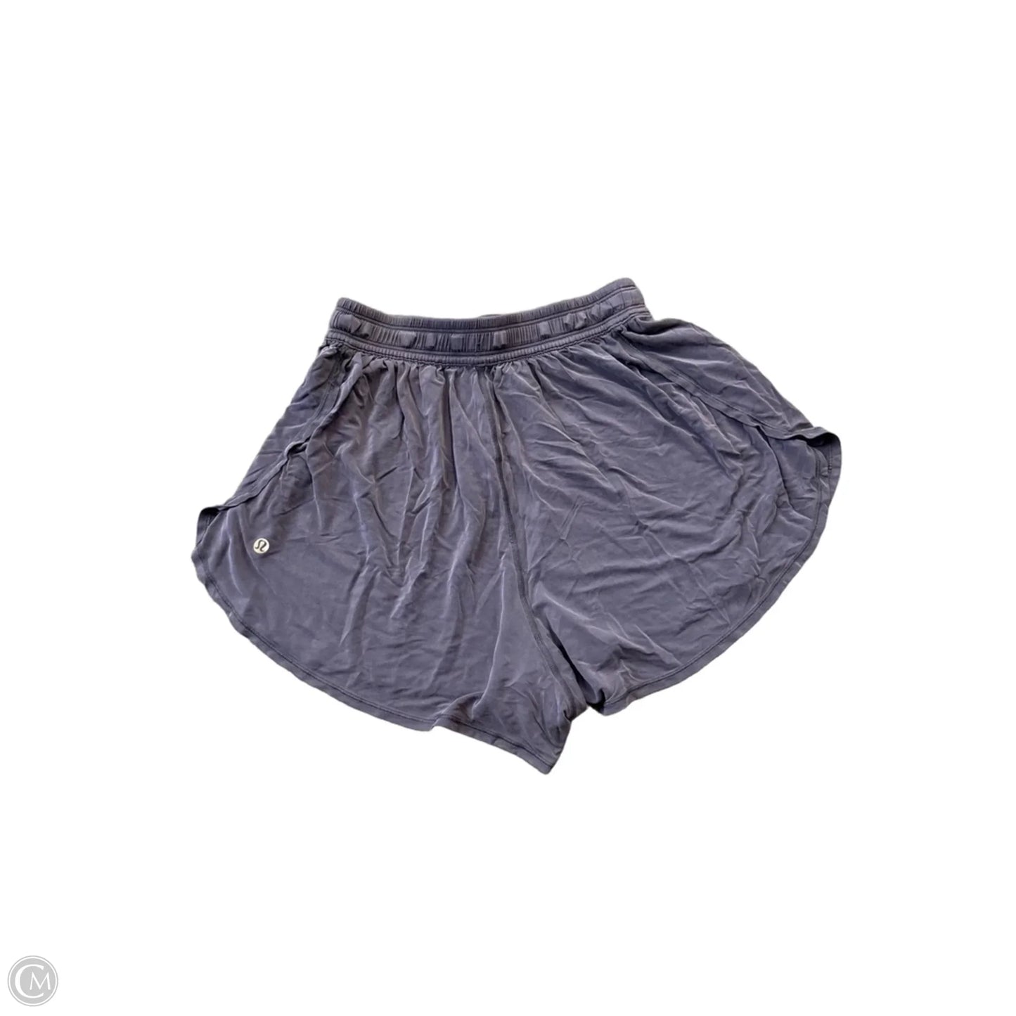 Athletic Shorts By Lululemon In Grey, Size: 4