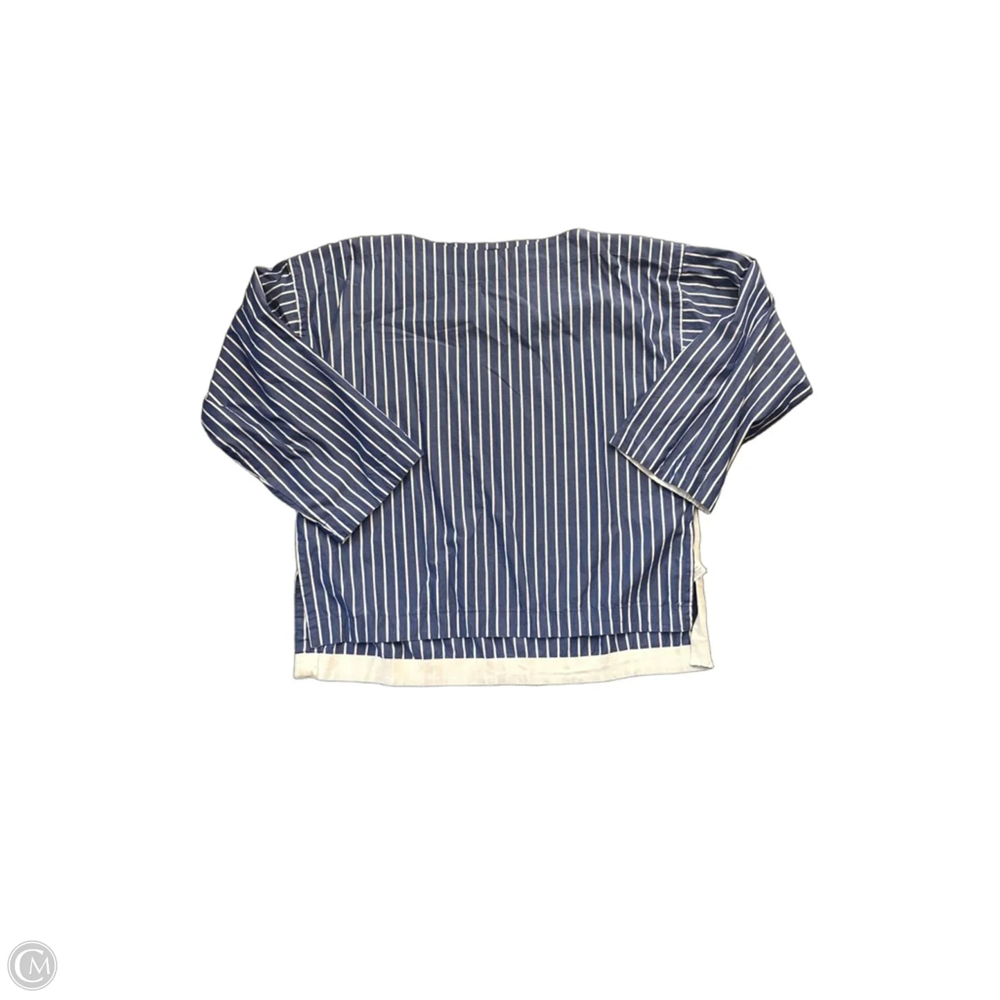Top Long Sleeve By J. Crew In Striped Pattern, Size: L