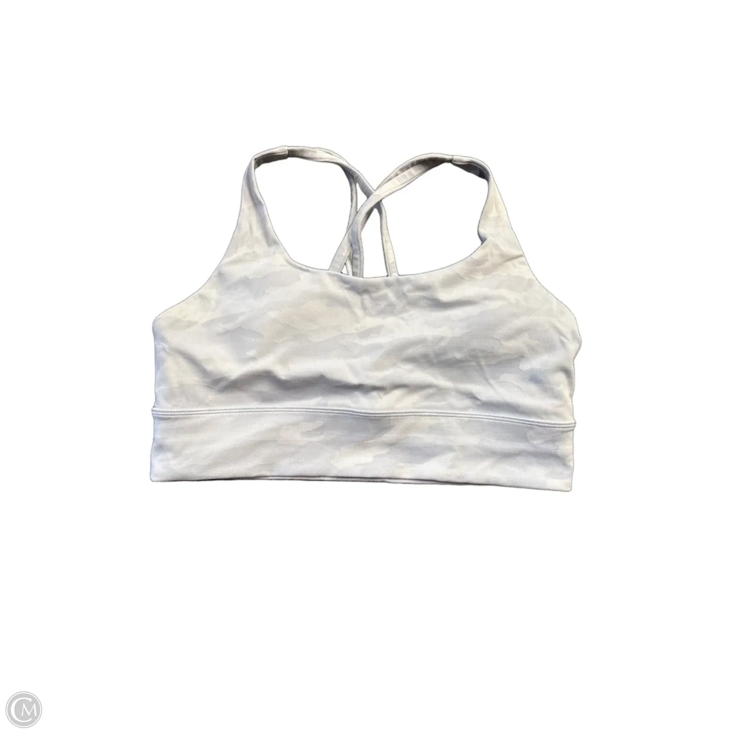 Athletic Bra By Lululemon In Camouflage Print, Size: L
