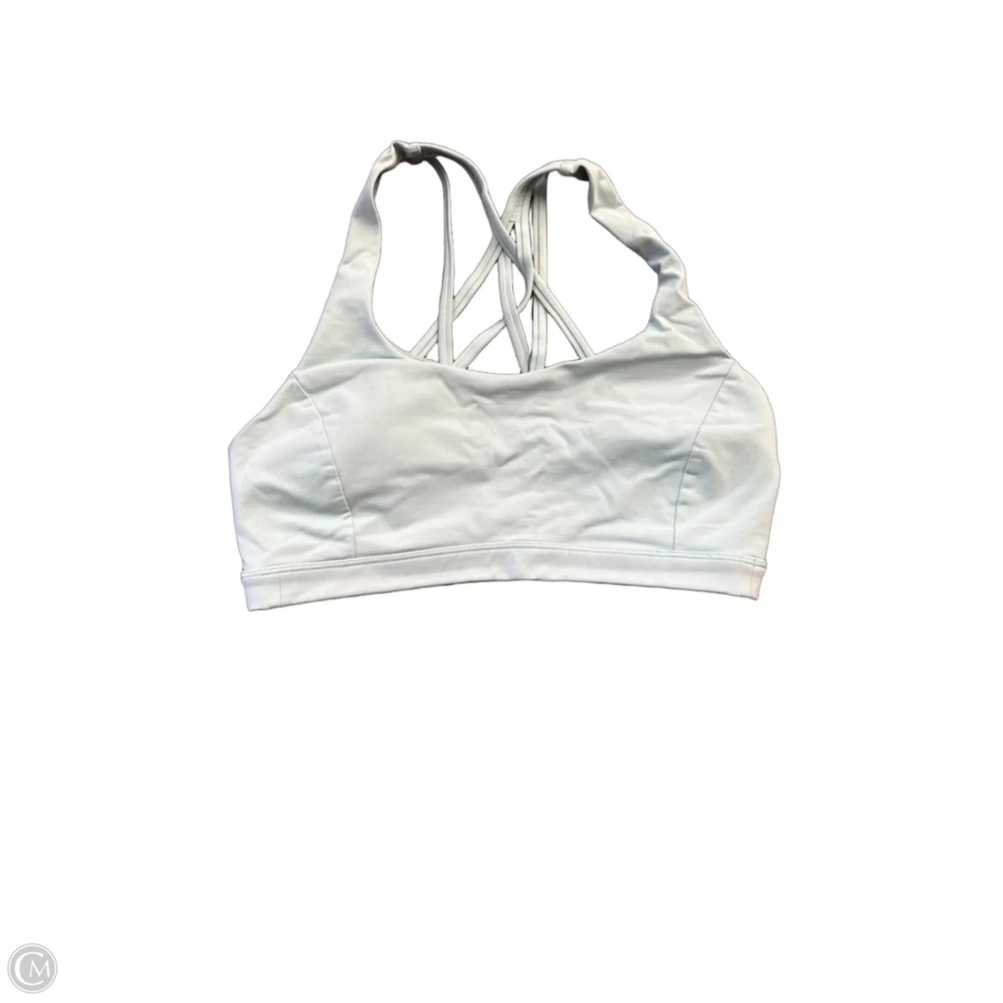 Athletic Bra By Lululemon In Grey, Size: M