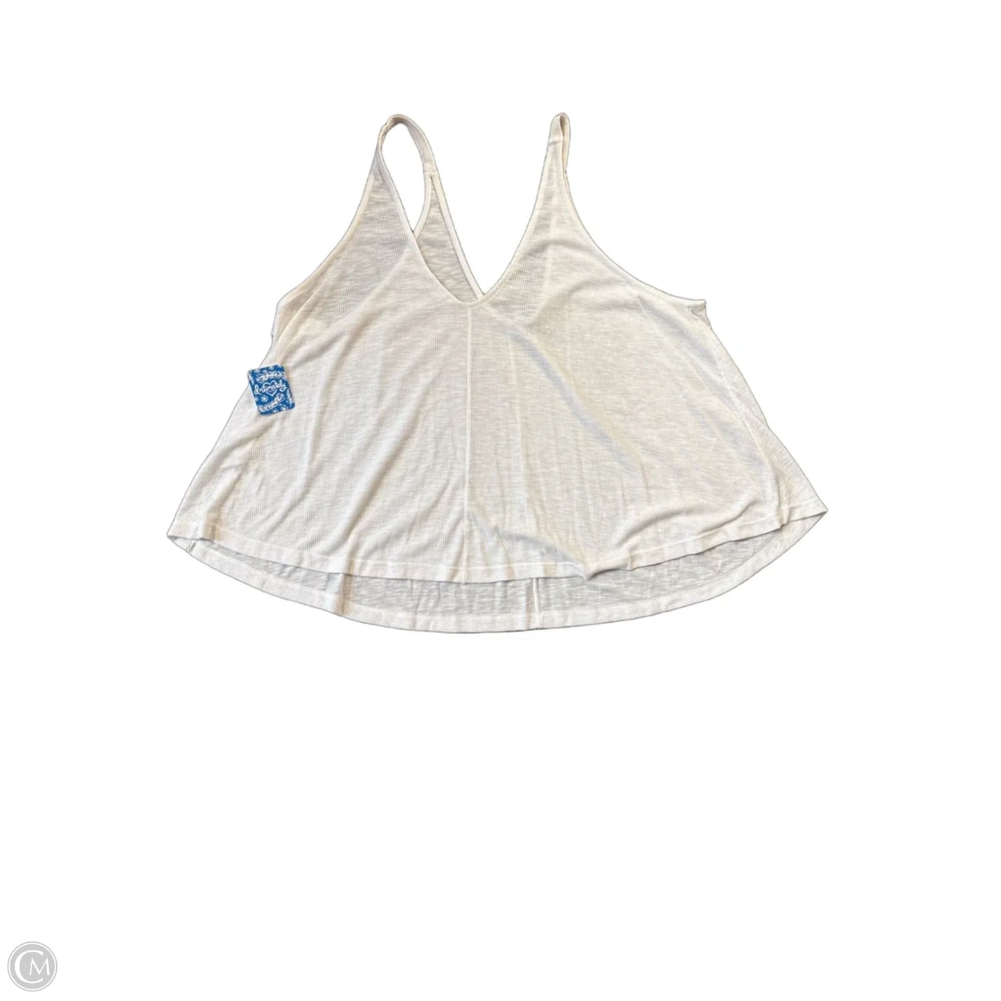 Tank Top By Free People In White, Size: M