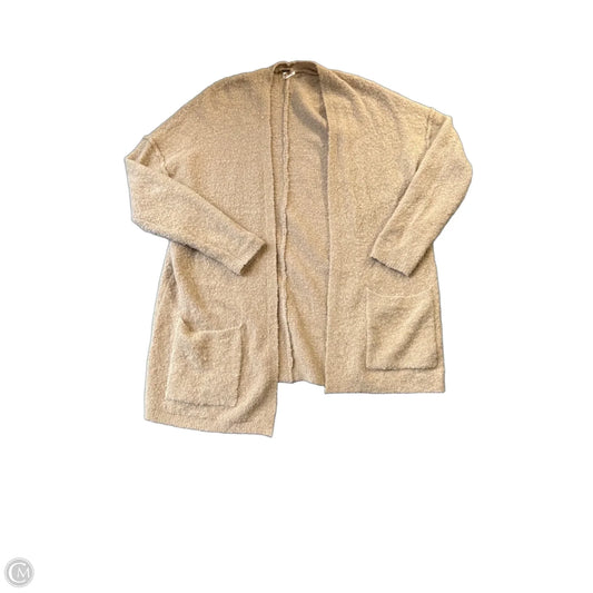 Sweater Cardigan By Free People In Beige, Size: L