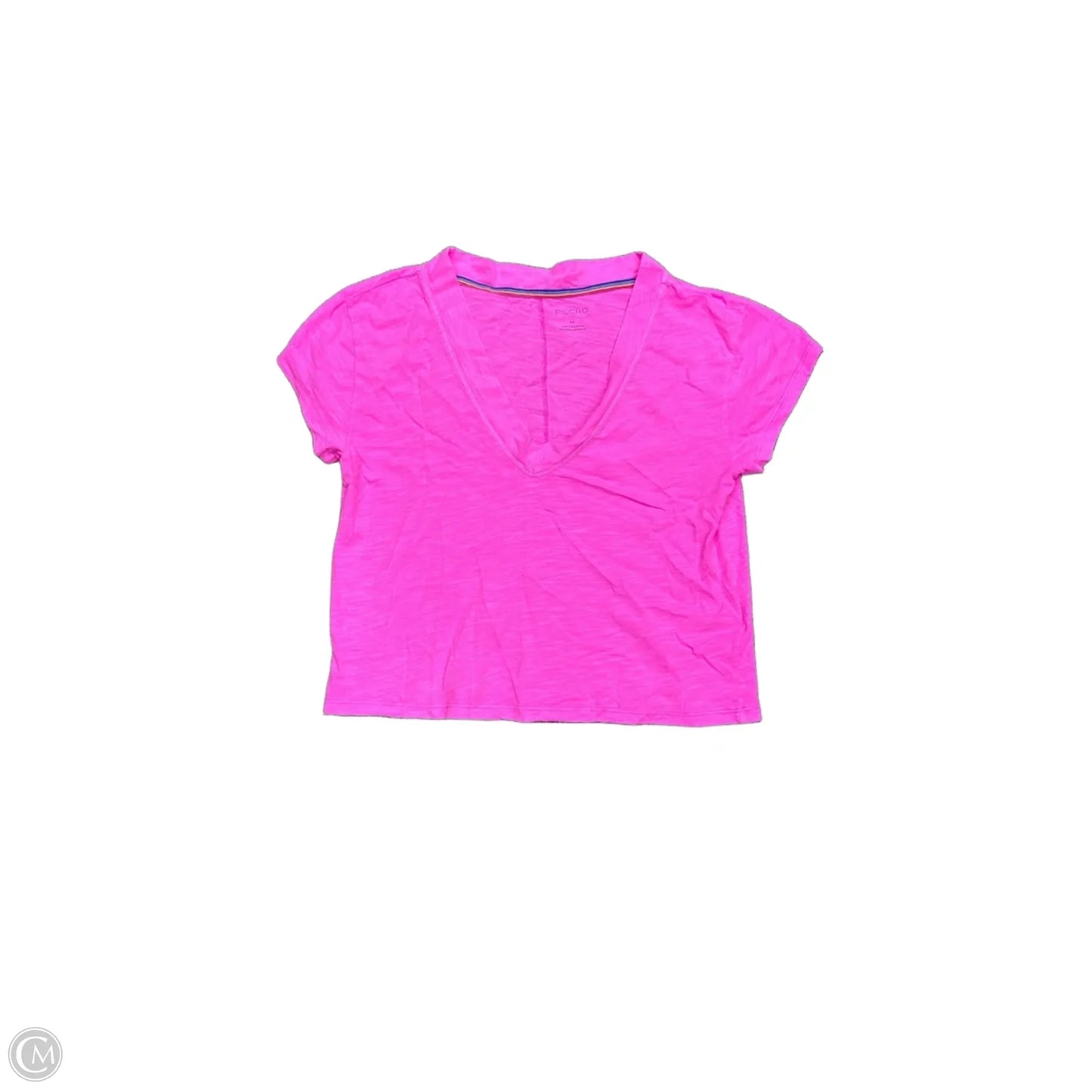 Top Short Sleeve By Pilcro In Pink, Size: Xs